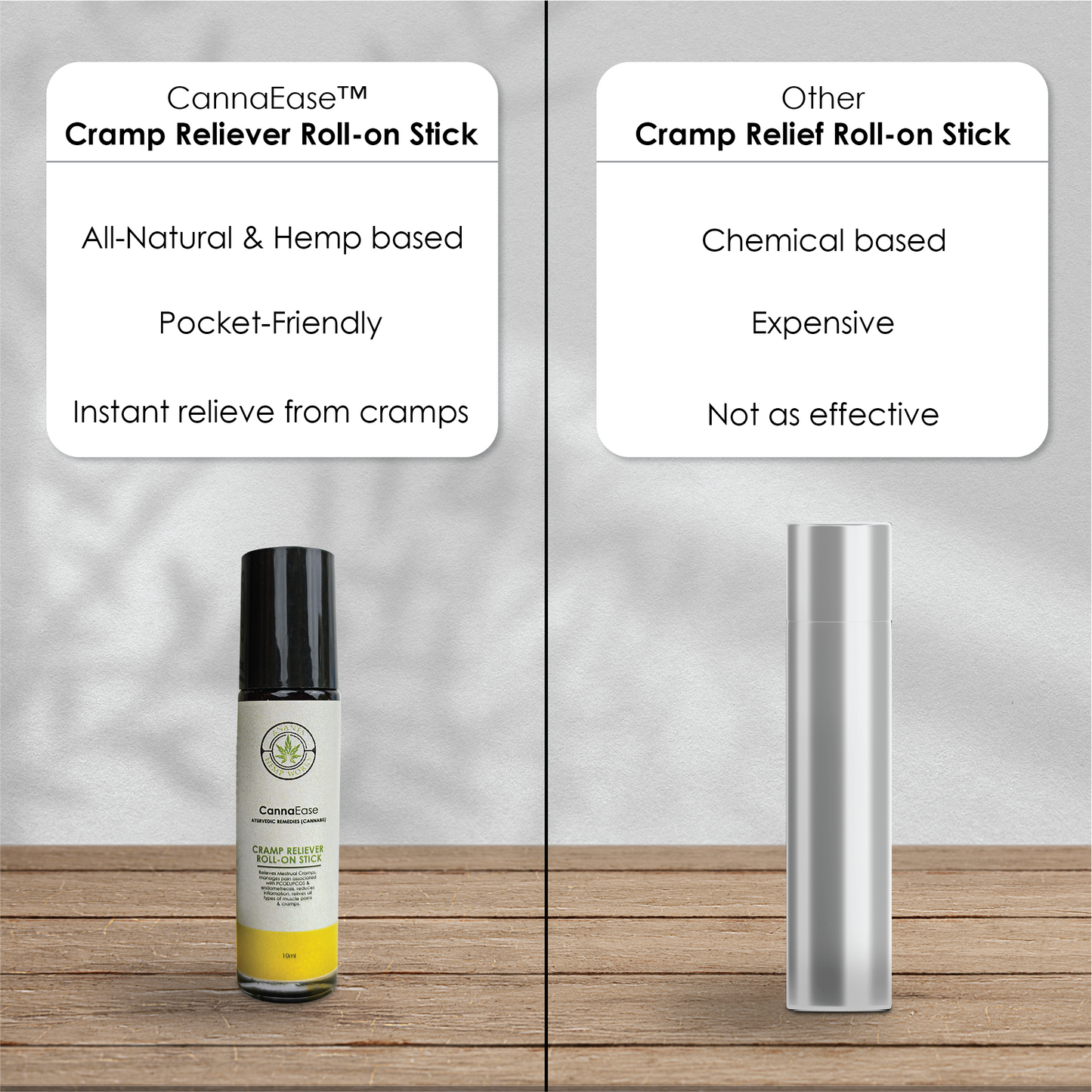 CANNAEASE™ CRAMP RELIEVER (ROLL-ON STICK)